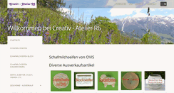 Desktop Screenshot of creativ-atelier-r6.ch